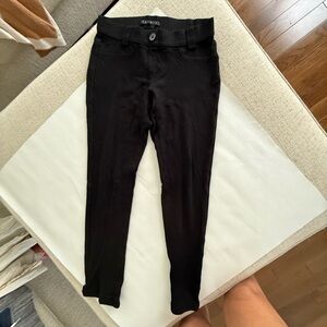 Theory Classic Black Soft Stretchy  Trousers